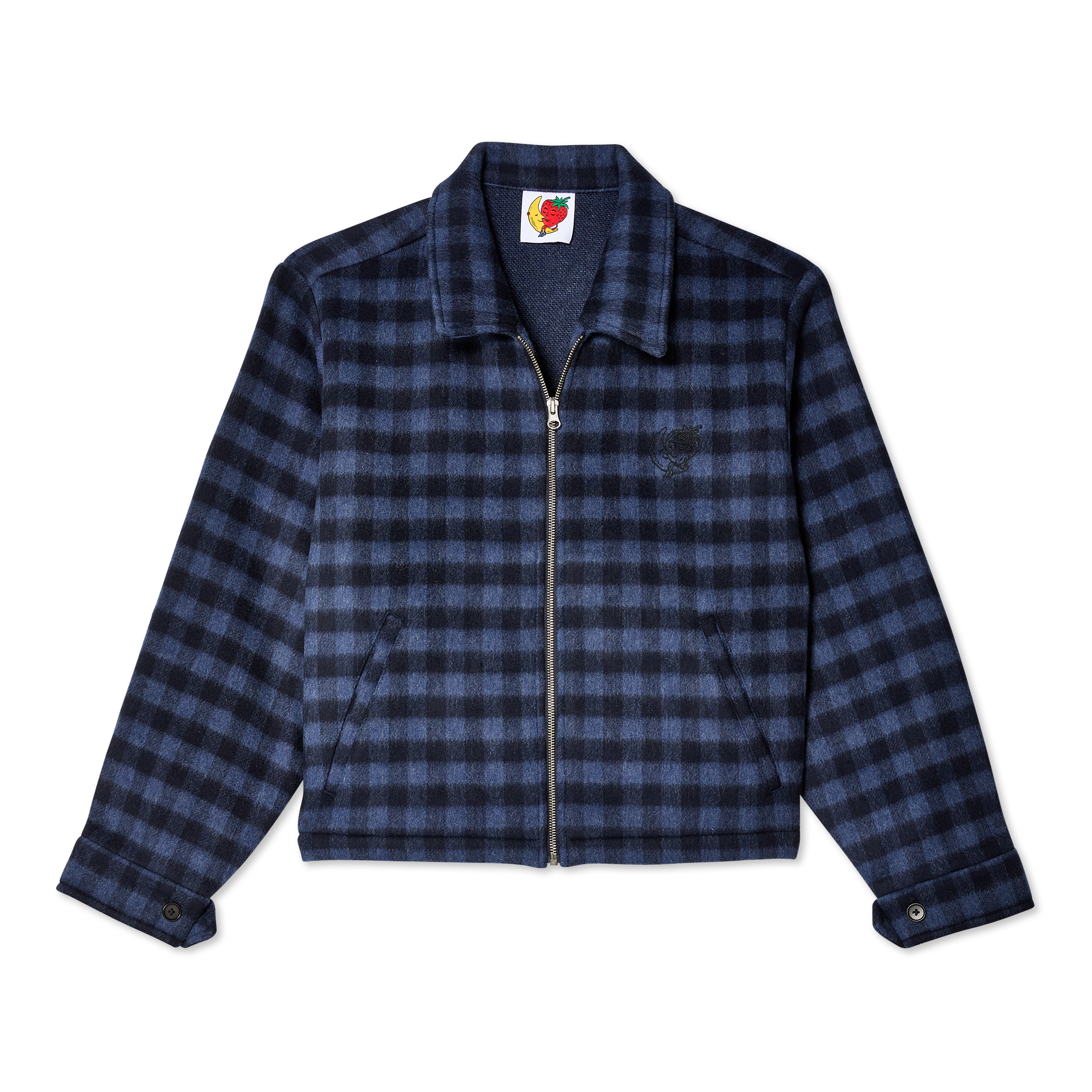 ジャケット・アウター WOOL FULLING FLANNEL STRIPE JACKET Wool Fulling Flannel Stripe Jacket