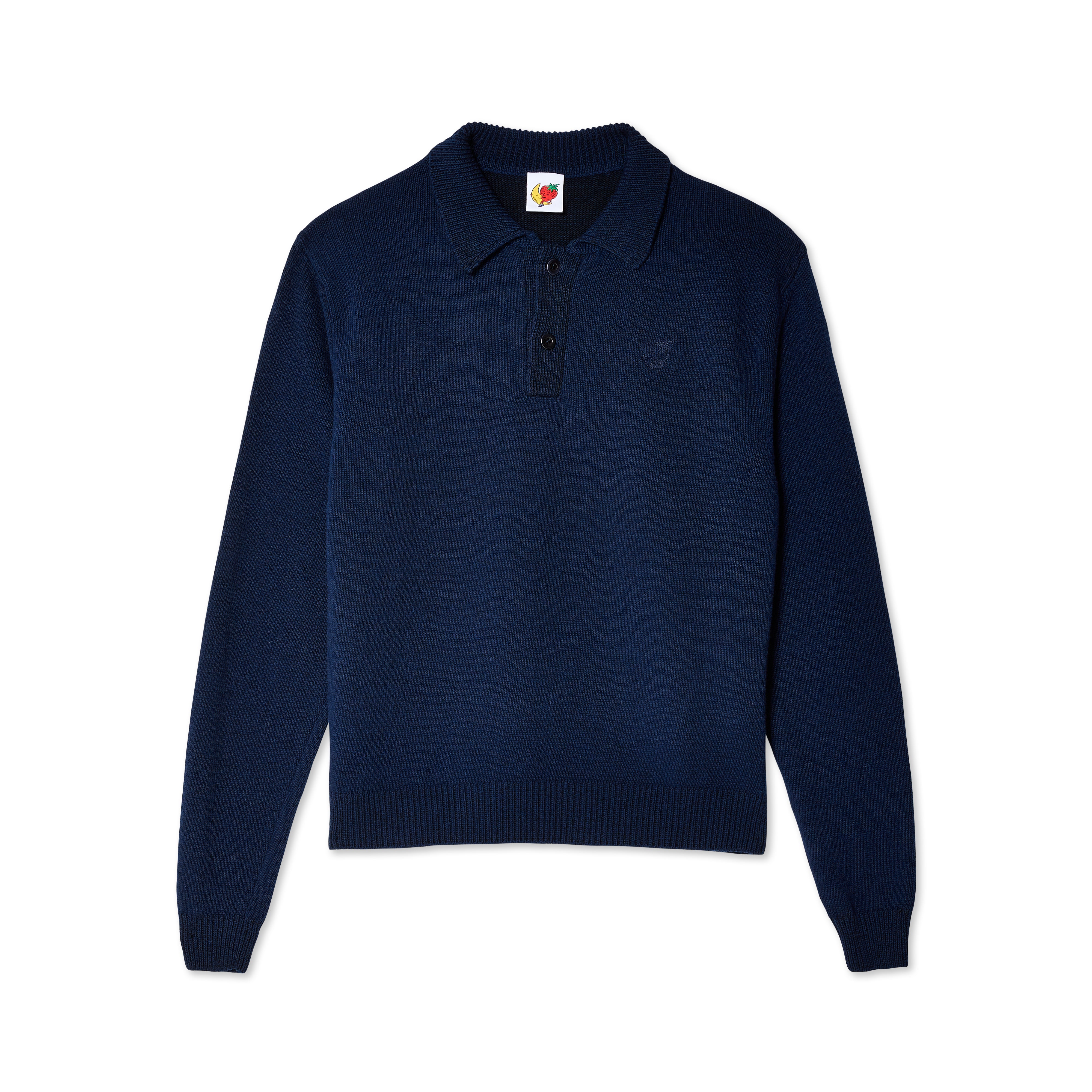 FASHIRU wool blend polo knit sweater 黒 FASHIRU wool blend polo knit sweater 黒 FASHIRU wool blend