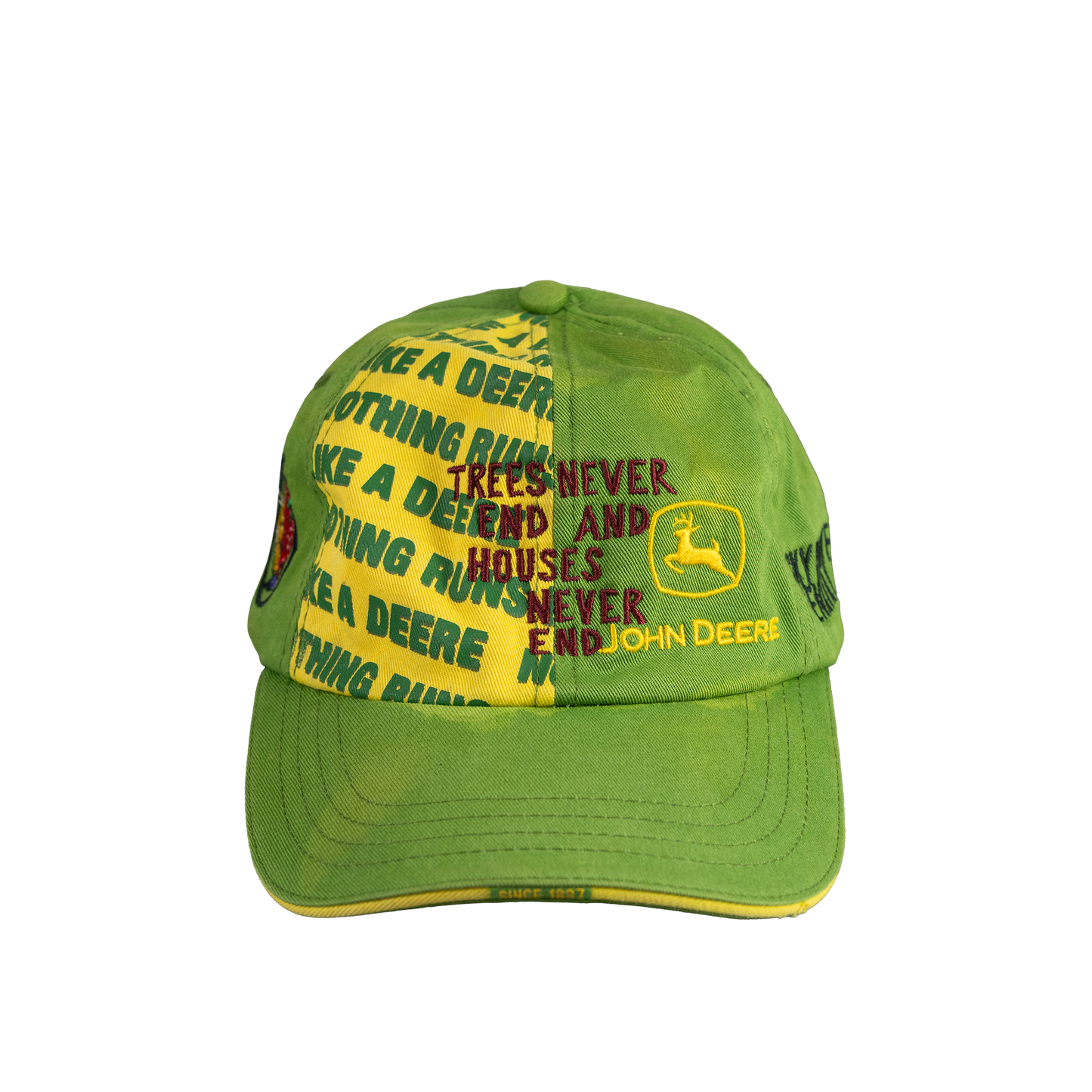 SHFG TREES NEVER END AND HOUSES NEVER END HAT - GREEN/YELLOW