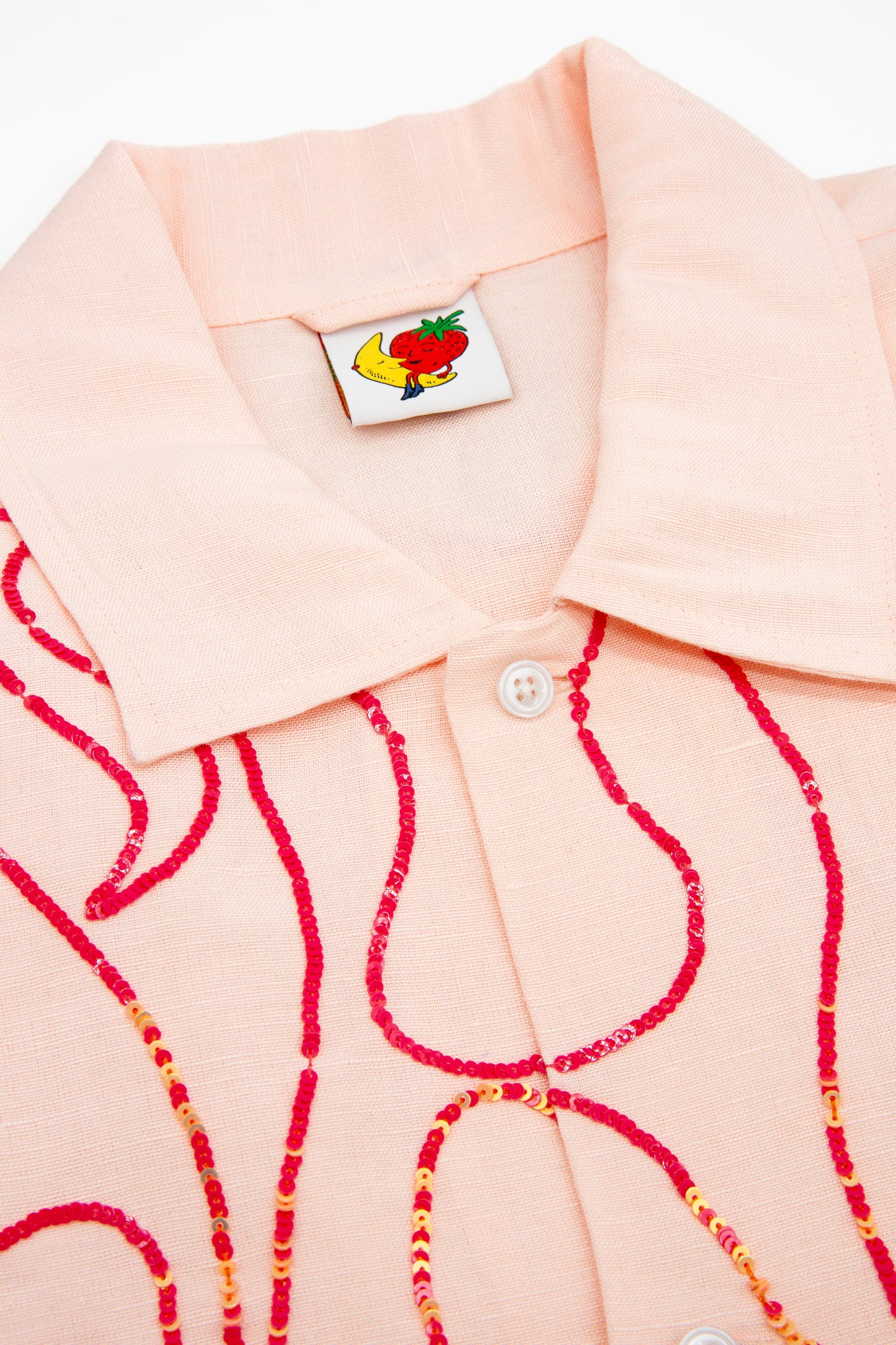 FLAME EMBROIDERED SHIRT