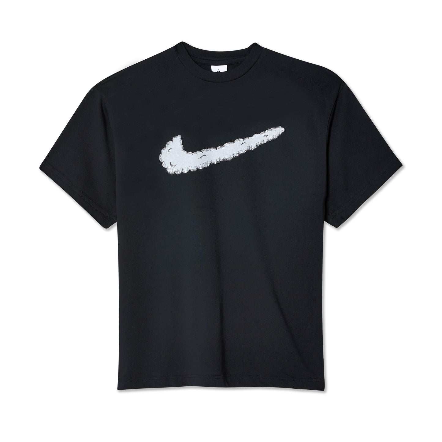 Nike. KAWS. Swoosh Tee Shirt - Black – Sky High Farm Universe