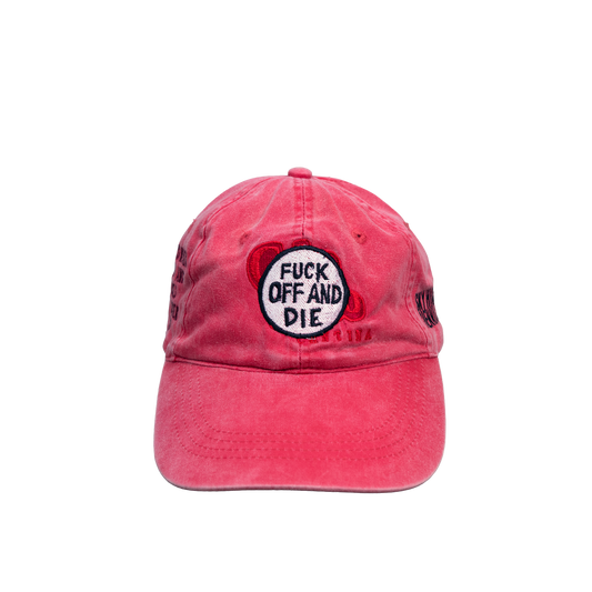 SHFG TREES NEVER END AND HOUSES NEVER END HAT - RED - ONLINE EXCLUSIVE