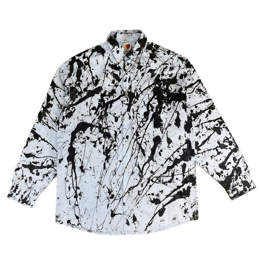 HAND PAINTED BUTTON DOWN SHIRT