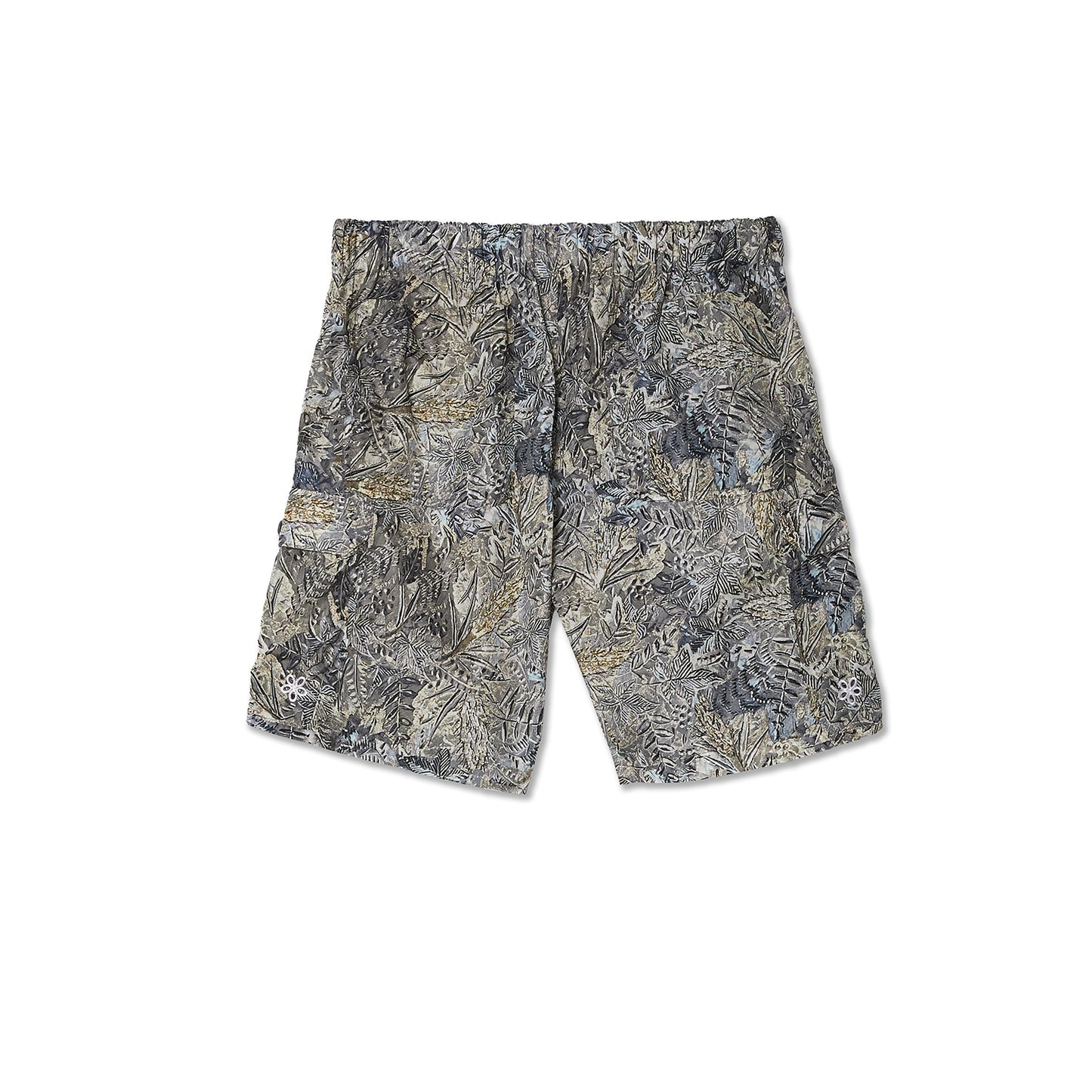 SILVER CAMO SHORTS