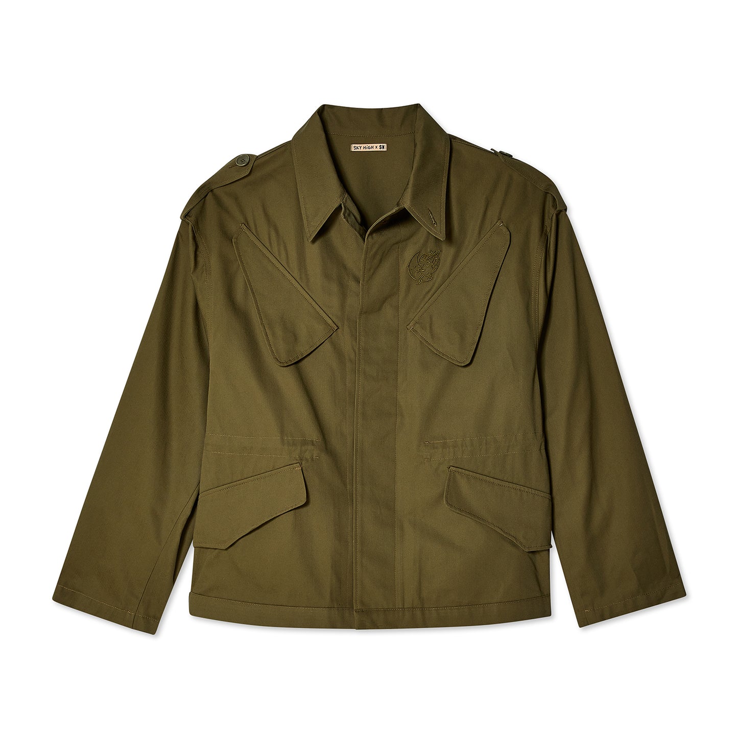 SAMIRA NASR MILITARY JACKET WOVEN