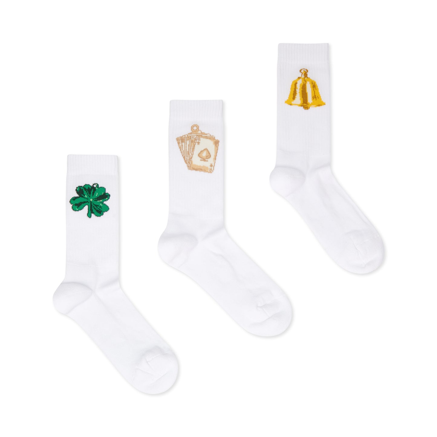 3-PACK CHARM JACQUARD SOCKS