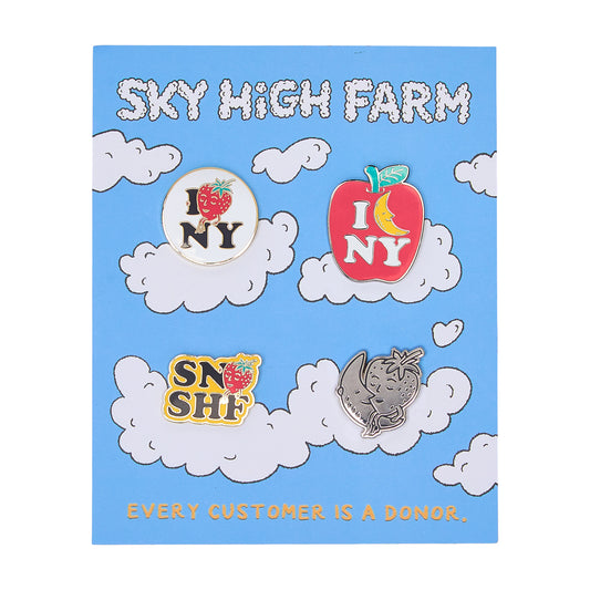 SKY HIGH FARM NOVELTY PINS PACK