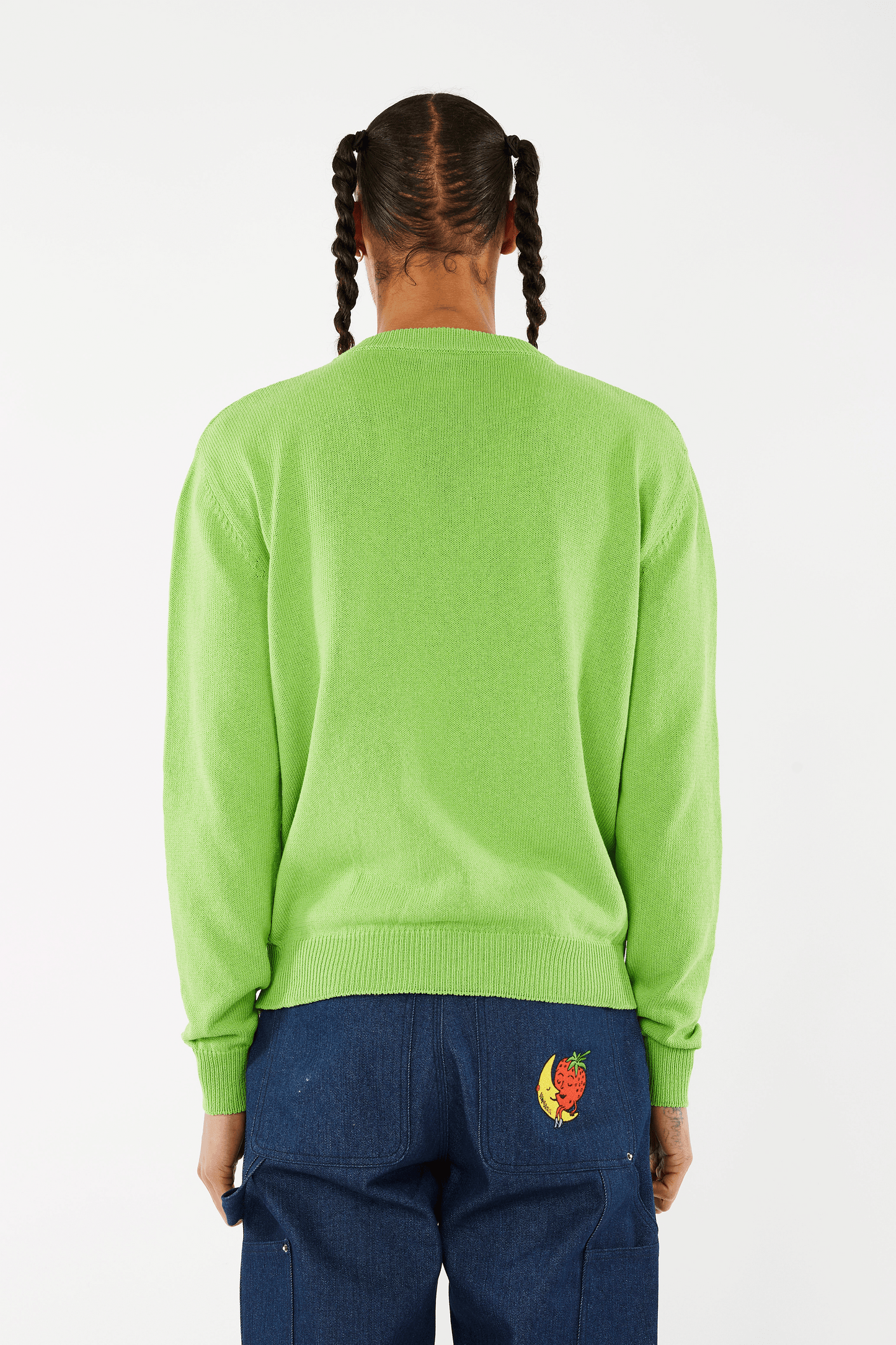 SUN AND EARTH SWEATER KNIT - GREEN
