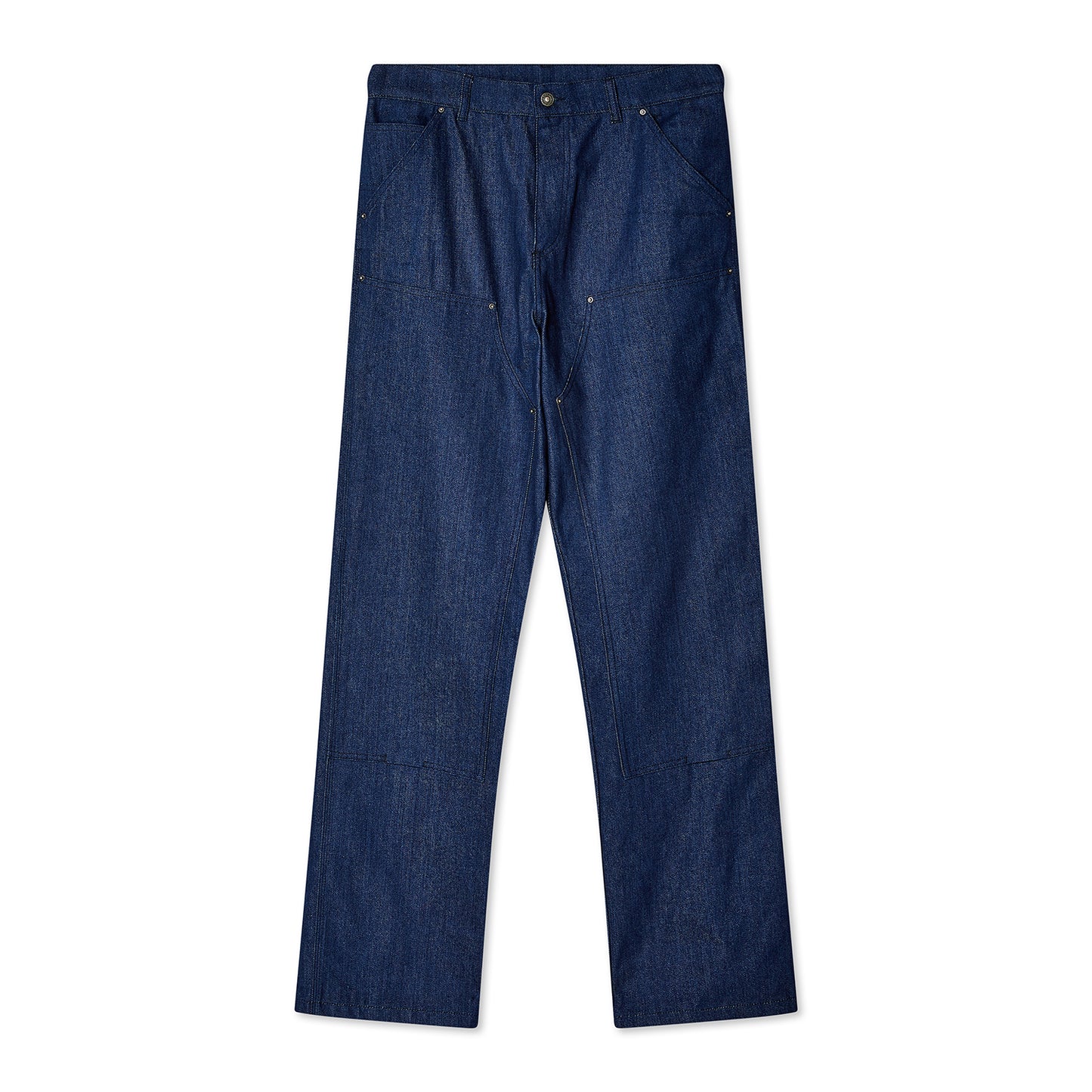 DENIM DOUBLE KNEE WORK PANT WOVEN