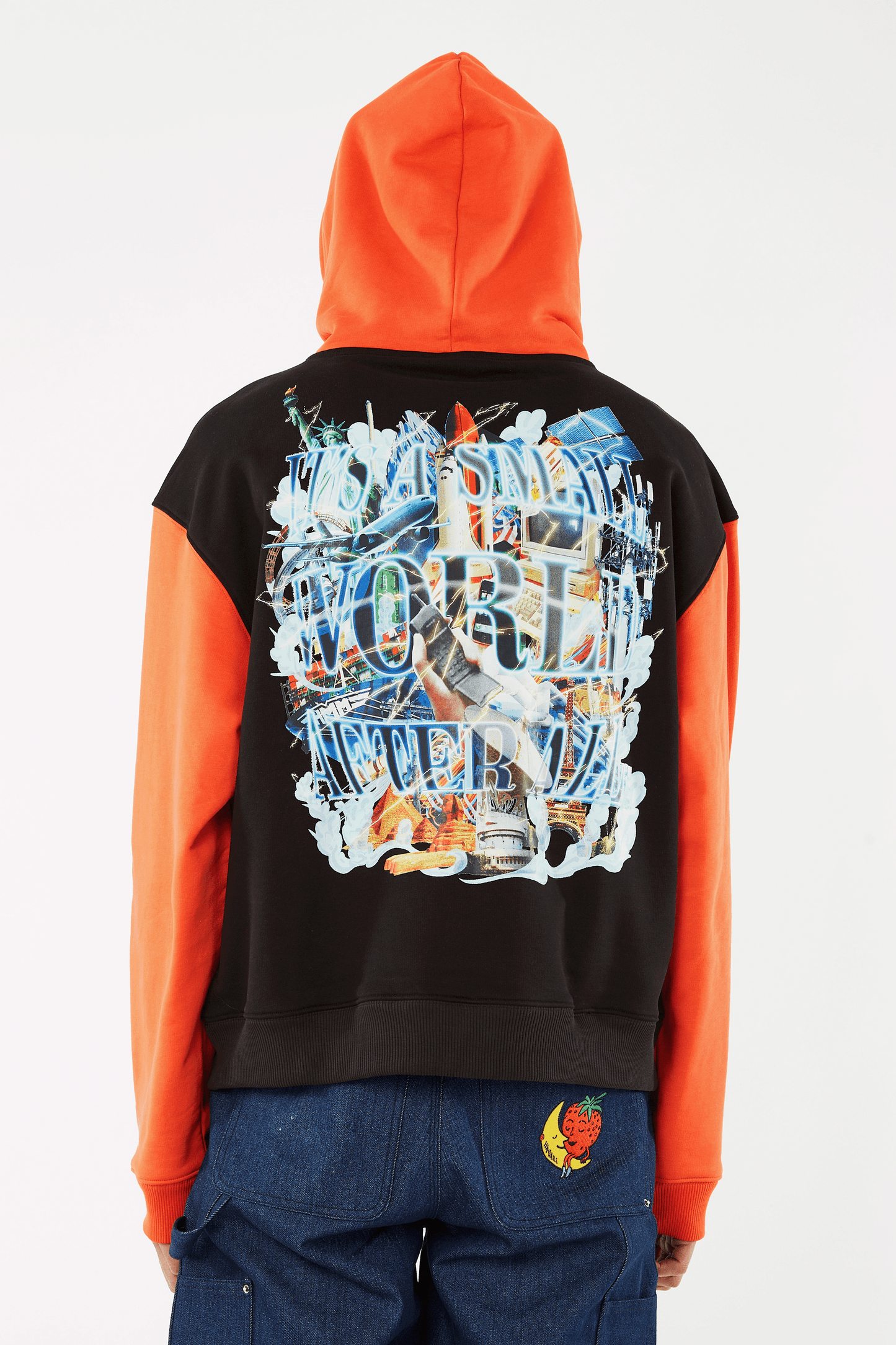 SMALL WORLD GRAPHIC HOODIE