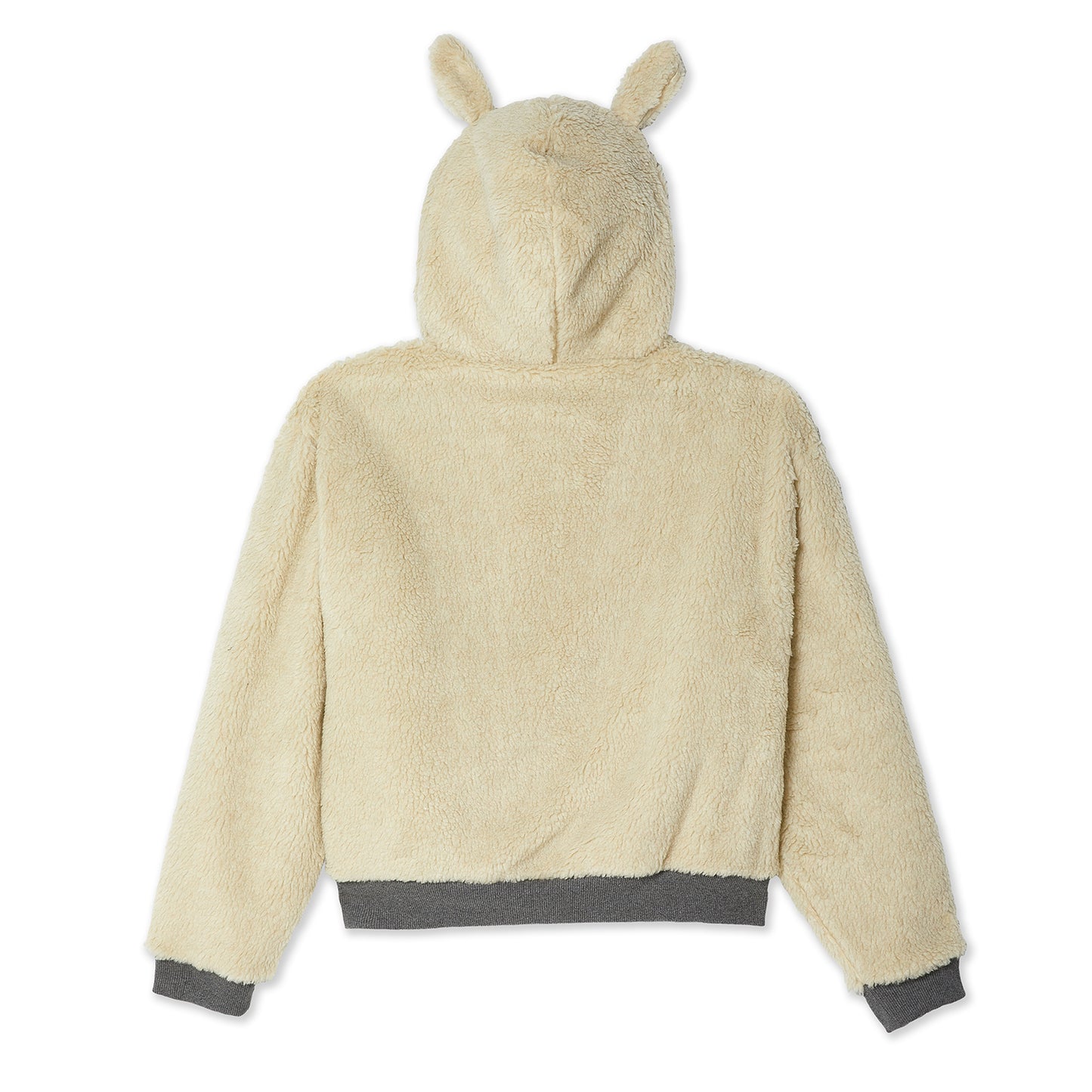 REVERSIBLE WOLF AND SHEEP HOODIE KNIT