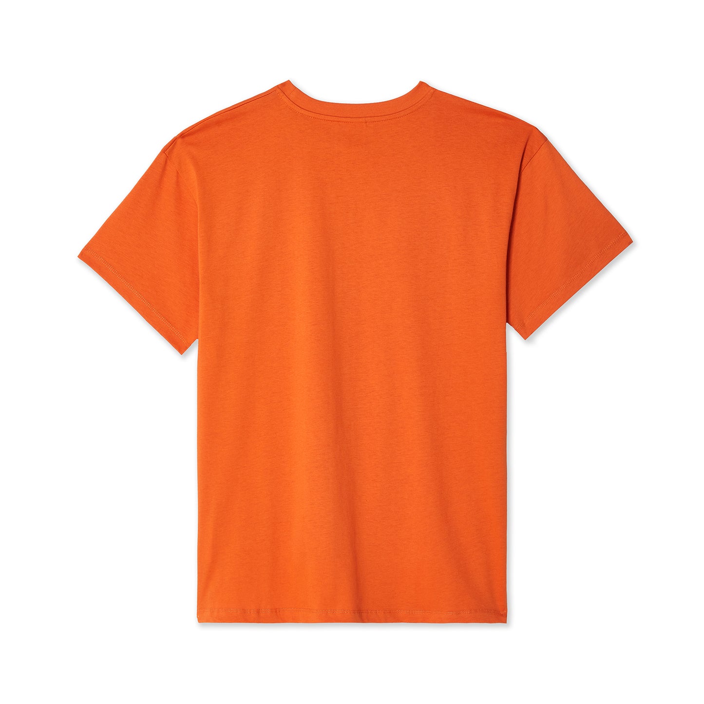 LOGO LABEL T-SHIRT - ORANGE