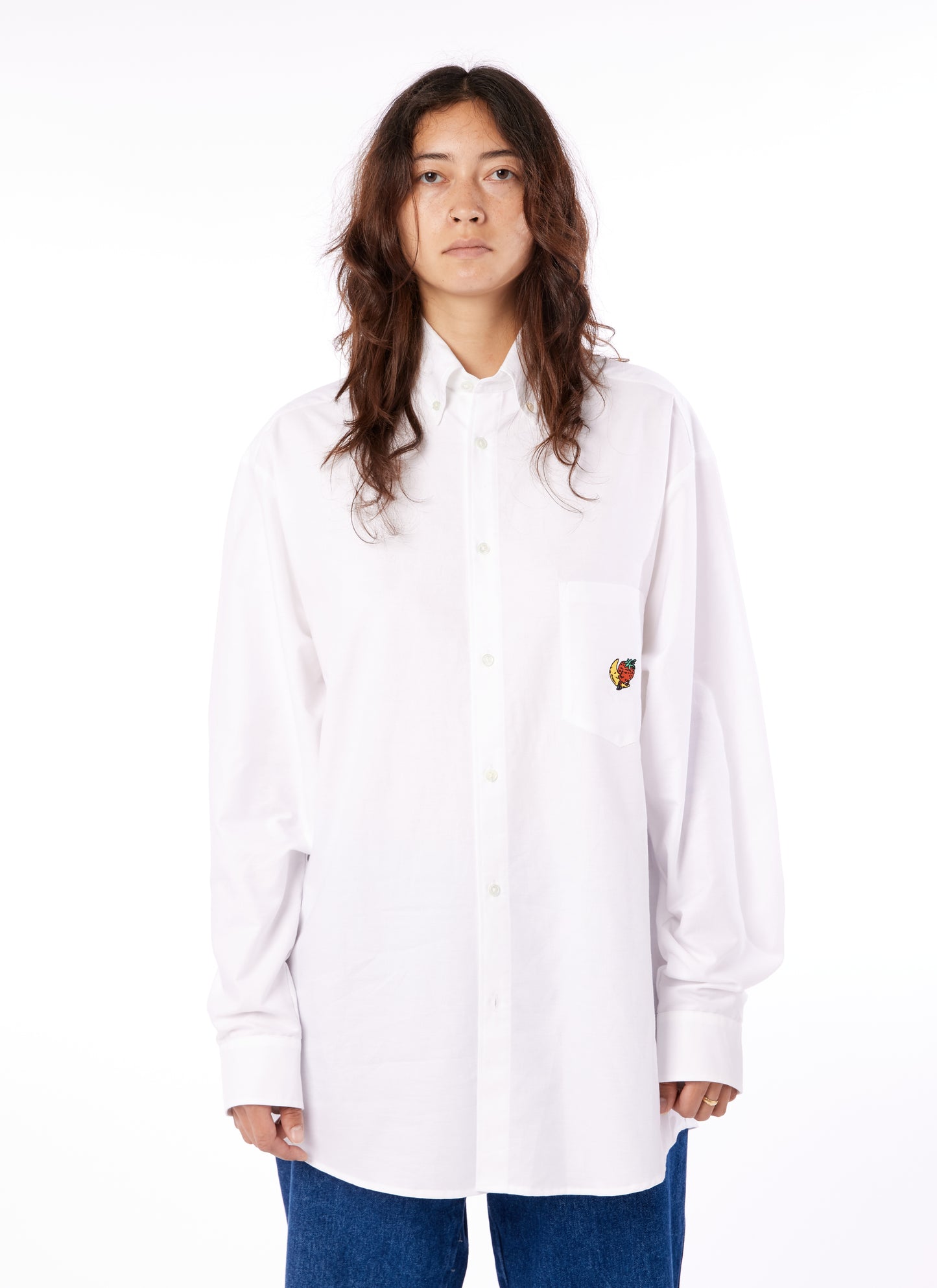 PERENNIAL LOGO BUTTON DOWN SHIRT