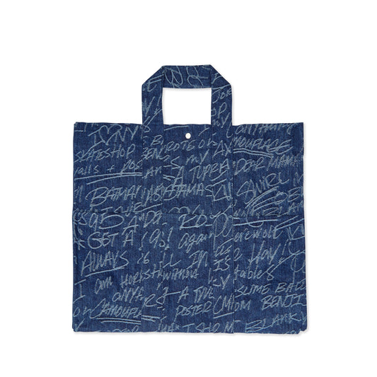 KS GRAFFITI DENIM TOTE