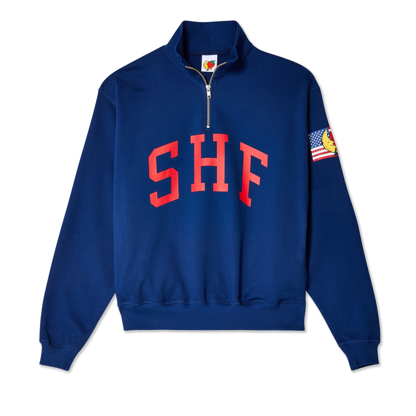 SHF 1/4 ZIP SWEATER KNIT