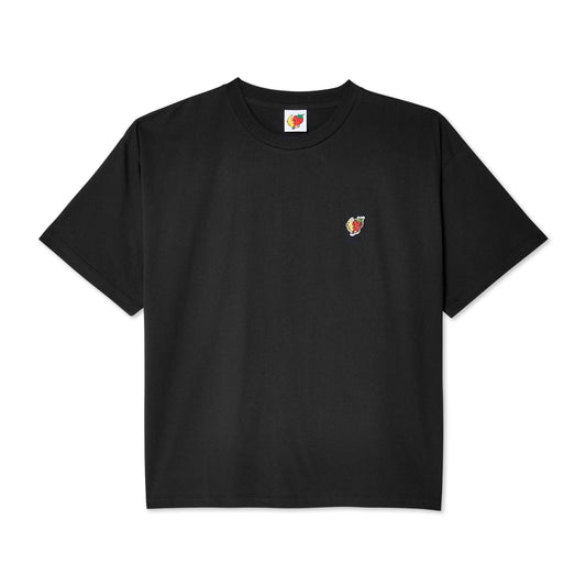 STRAWBERRY MOON PERENNIAL TSHIRT KNIT - BLACK