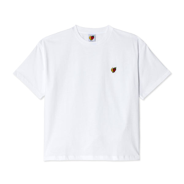 ☆F.ILLUMINATE☆ Daily Essential Cotton ShirtYellow STRAWBERRY MOON PERENNIAL TSHIRT KNIT - WHITE – Sky High