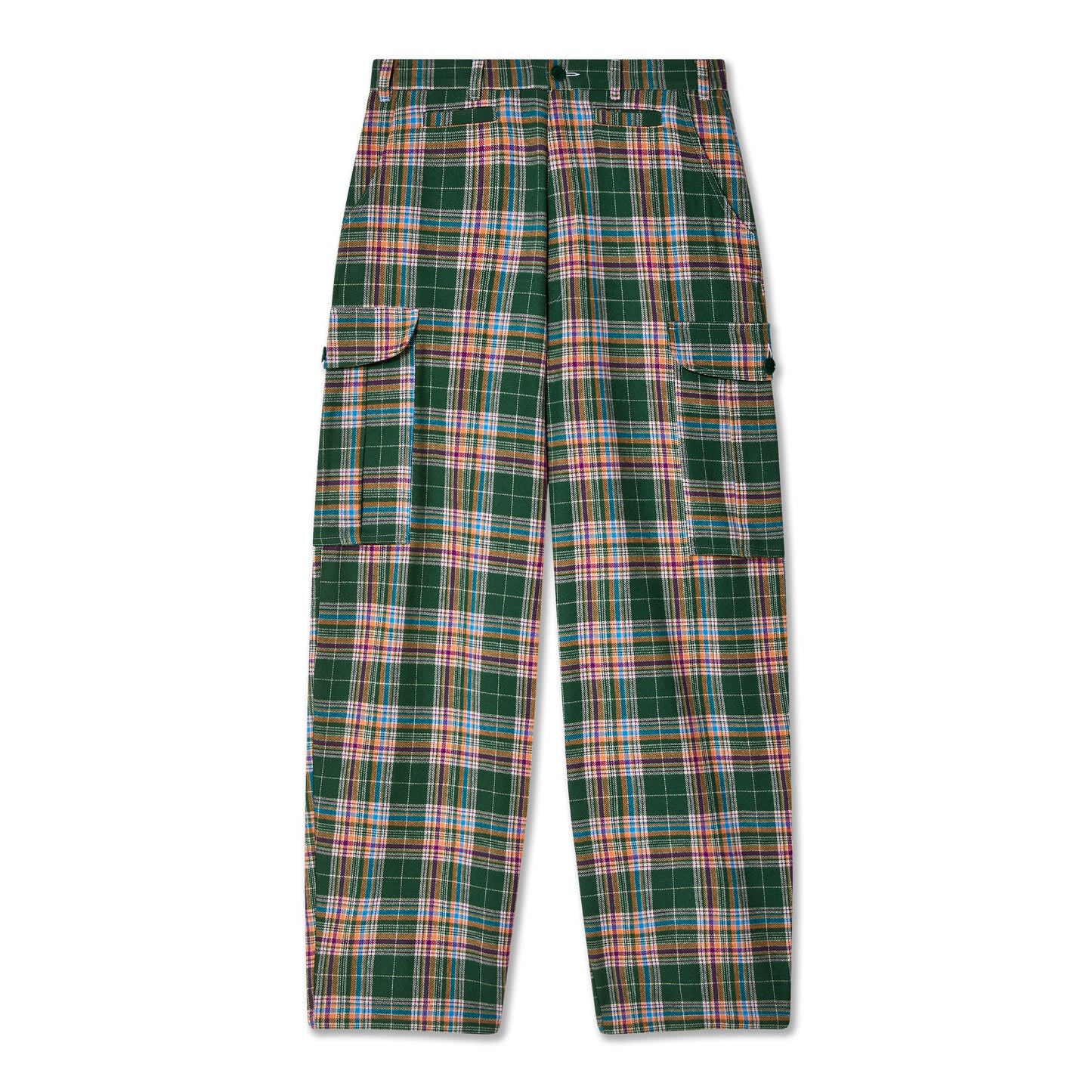 FLANNEL CARGO PANTS