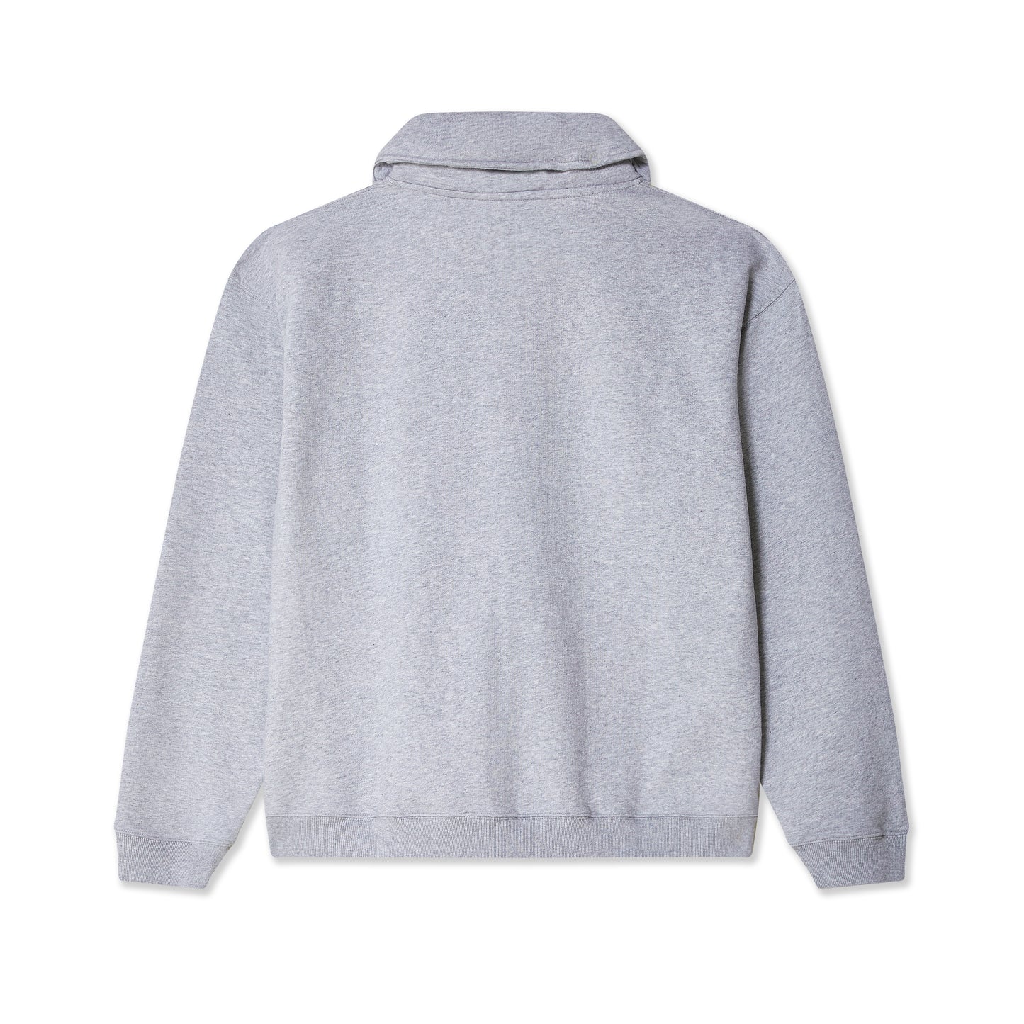 PADDED COLLAR CREWNECK