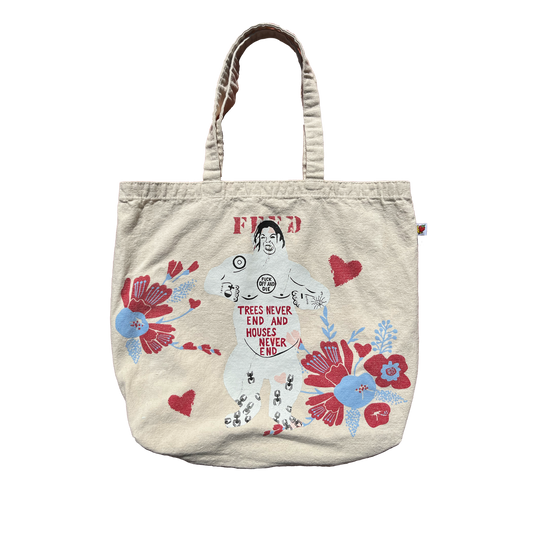 SHFG TREES NEVER END VINTAGE TOTE