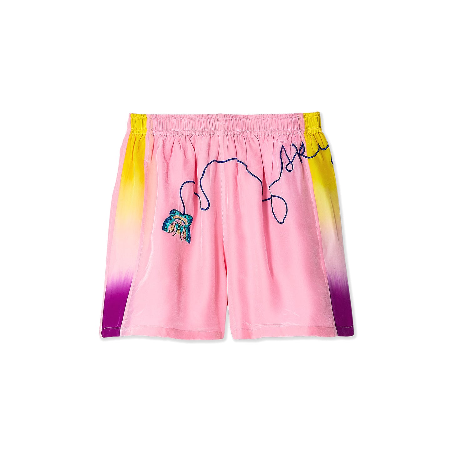 Sky High Farm Workwear Butterfly Embroidered Shorts Marc Armitano Domingo Front