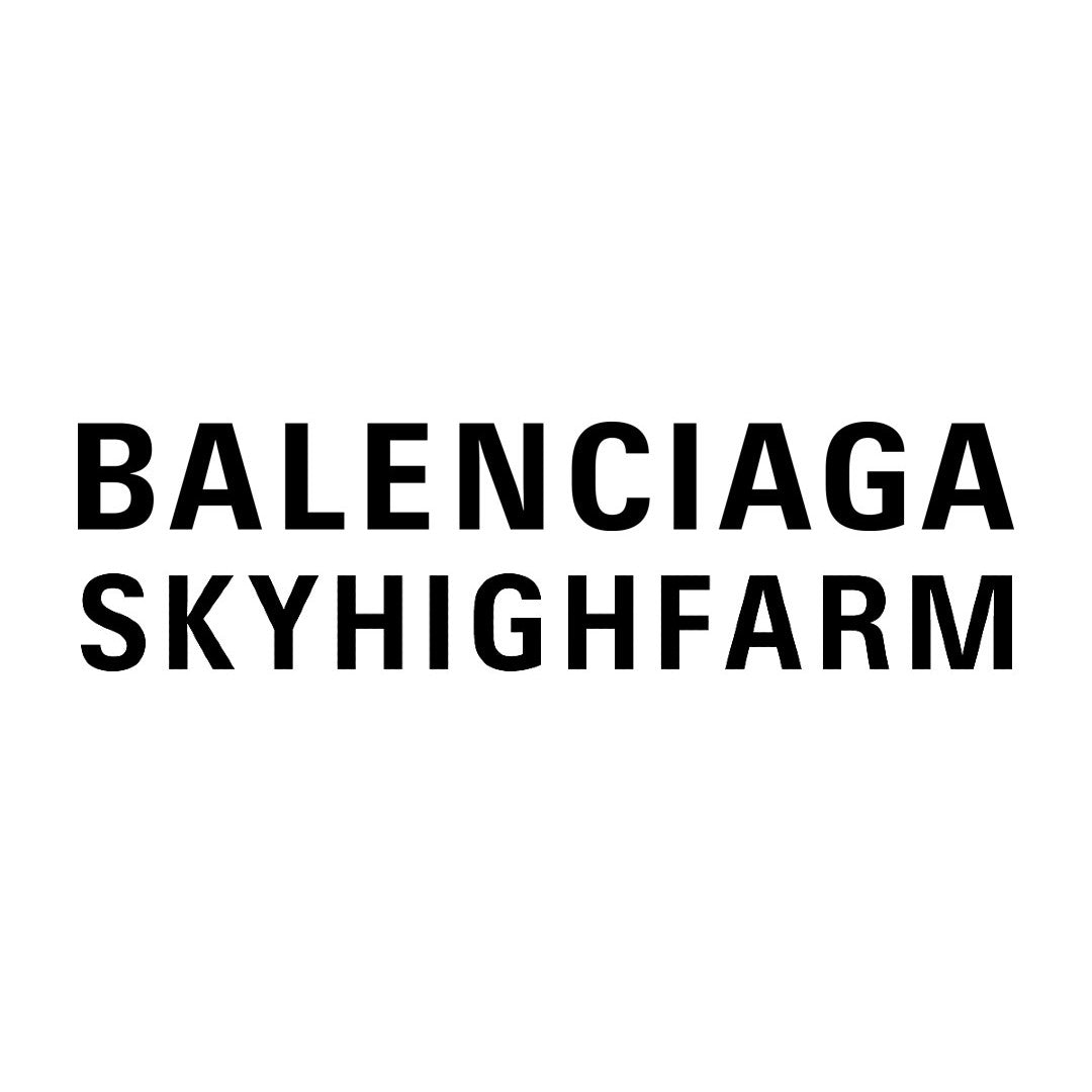 BALENCIAGA X SKY HIGH FARM
