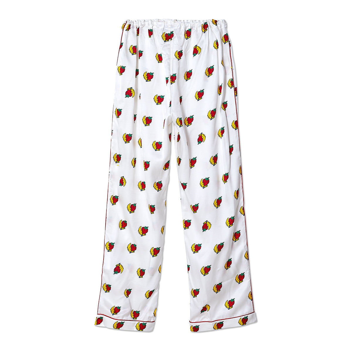 STRAWBERRY & MOON PRINTED PAJAMA PANTS