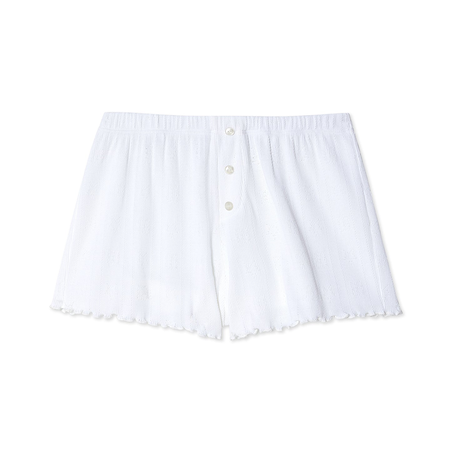 POINTELLE DETAILED SHORT