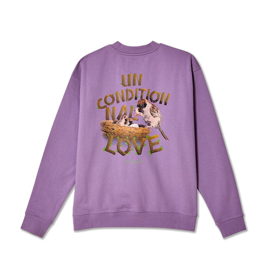 Sky High Farm Workwear Unconditional Love Crewneck Sweater Front